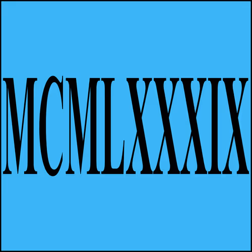 Numerus MCMLXXXIX (#1989) World Wide Web