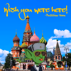 Russian Goon Postcard