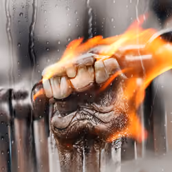 why is it still raining over my fire