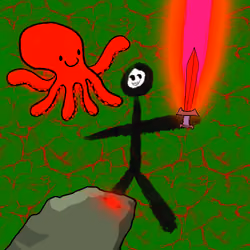 bobby finds red excaliber in sea of green 045