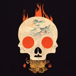 #4 burning head
