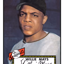 Topps NFT - Willie Mays 1952 #261