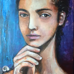 Girl with Polymita (Urano)