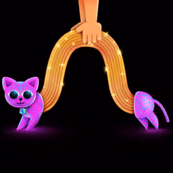 #004 Pinky Gold Cat