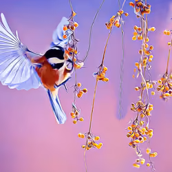 FEEDING BIRD