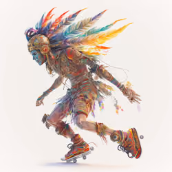 ski creature #2