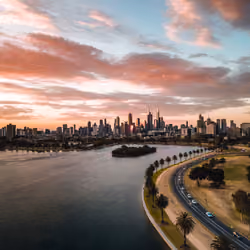 Melbourne From A Drones Eye #3