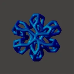 3D Typeset for 3D Printing - "*" (Asterisk)