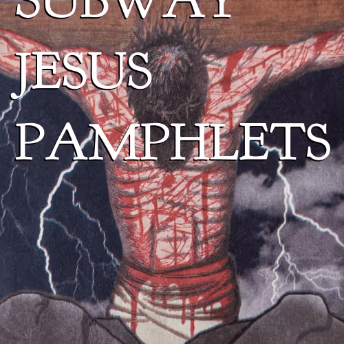 Subway Jesus Pamphlets Promotional