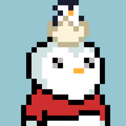 Pudgy Penguin Pixel #8884