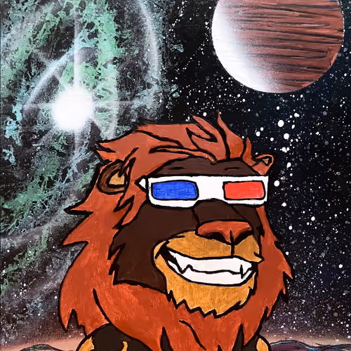 Shiba King Lazy Lion