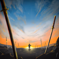 To the horizon