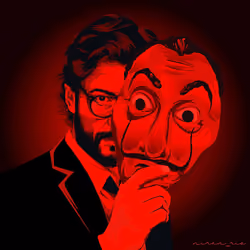money heist professor V2