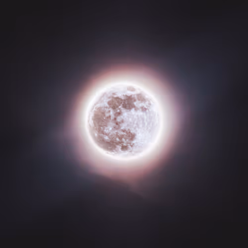 The "Flower" Supermoon (v.1)