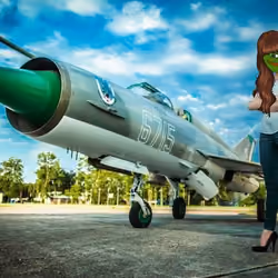 Pepe's Military Girlfriend