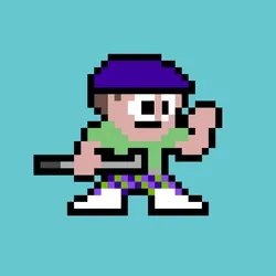 8bit Tee Time Golfer 165