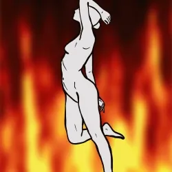 Silhouette Feminine - Fire - One