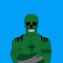 green-skull