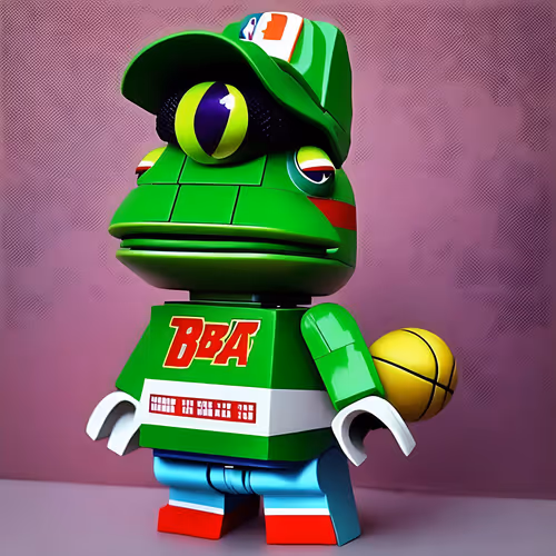 Pepe The Toy Brick Frog Mt8v2beFoK