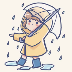 rainy girl
