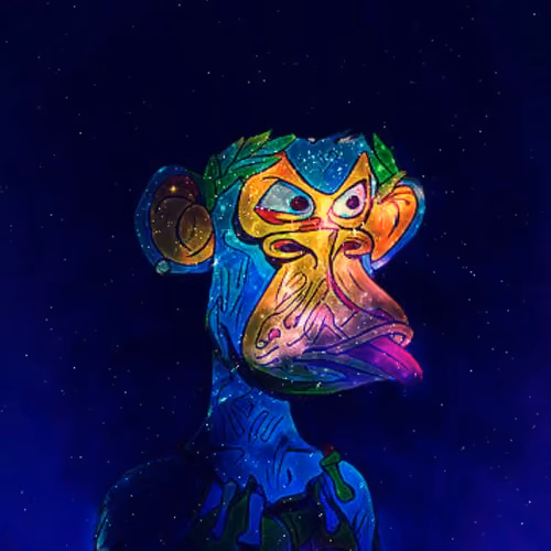 Bored Ape Galactical "blue caesar" #1103