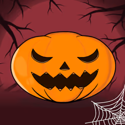 Spooky Pumpkin #596