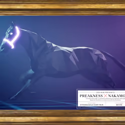 Zed Run x Preakness - Stronghold Ivory Nakamoto (1-of-1)