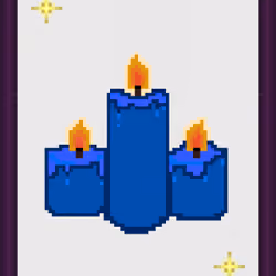 Candles - Blue (E)