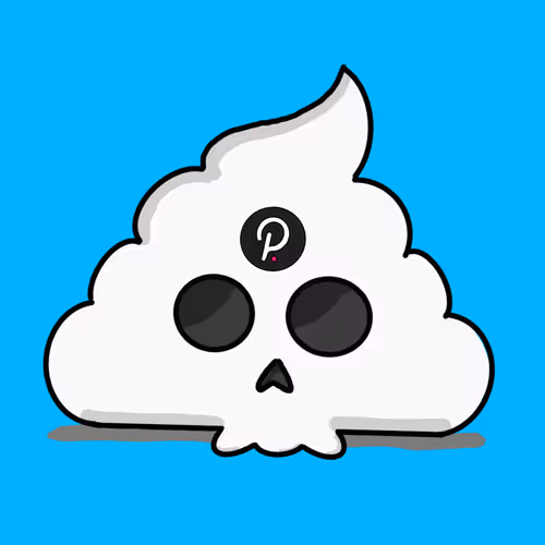 Shitty Shitcoins #083 Skeleton Polkadot