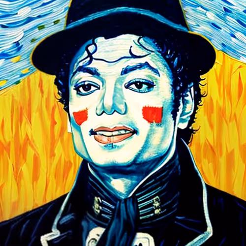 Michael Jackson Paintings Mj