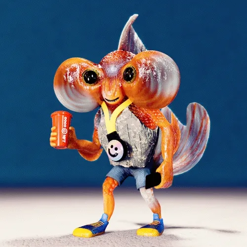 Bubble Eye Goldfish guy with #cocoNFT