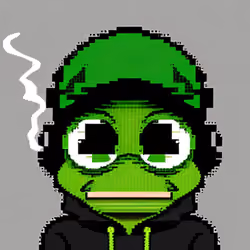 Pixel High- Fi Pepe