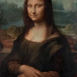 Laser Eyes of Art #2 : Leonardo da Vinci's Portrait of Mona Lisa del Giocondo (1503–1506)
