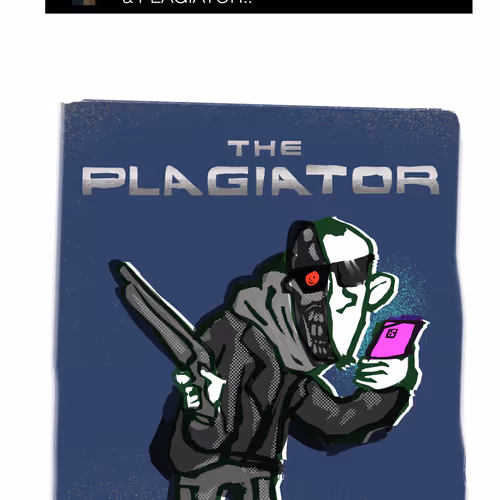 "You are not an artist... you are a PLAGIATOR!!" 