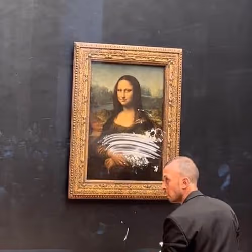 Caked Mona Lisa