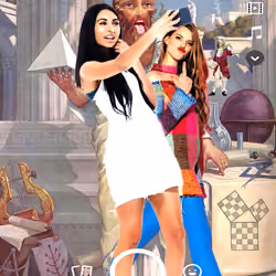 Pythagreus Finds The Perfect Angel For His Biotches While Jealous Isaac Newton Watches