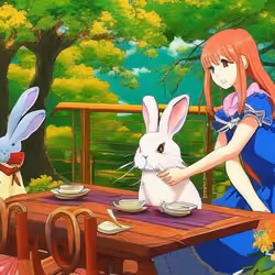 Dining With Bunnies