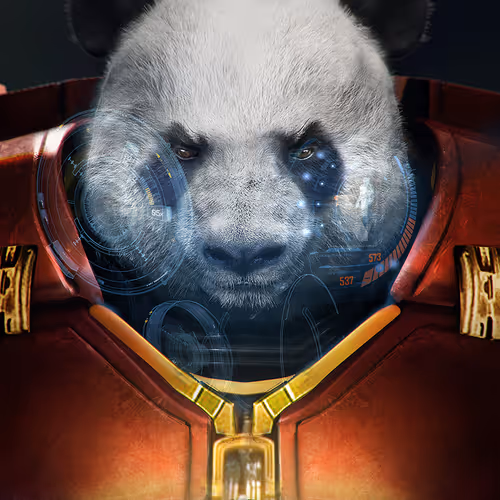 Ironsuit Panda