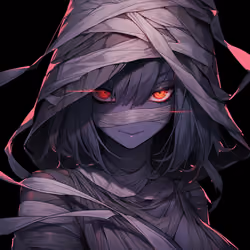[Fearless smile] Dark Mummy Girl
