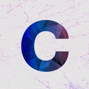Abstract Alphabet - Letter C