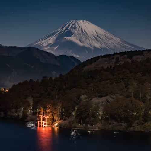Mt.Fuji and "Torii"