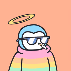 Penguin Doodle #9