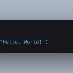 Hello World - Swift 2014