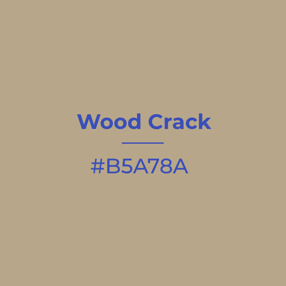 Wood Crack #b5a78a