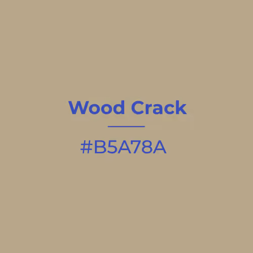 Wood Crack #b5a78a