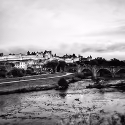 carcassonne en noir