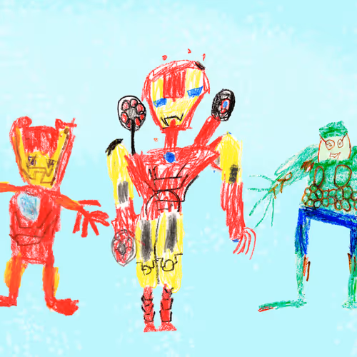 Colorful Super Heroes I