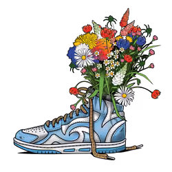 Sneaker Vase