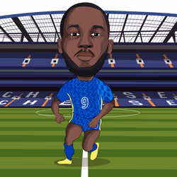 #9 Romelu Lukaku Chelsea