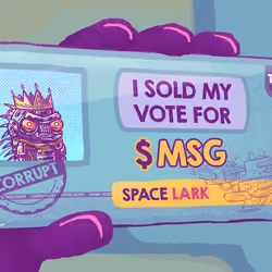I sold my vote for $MSG
